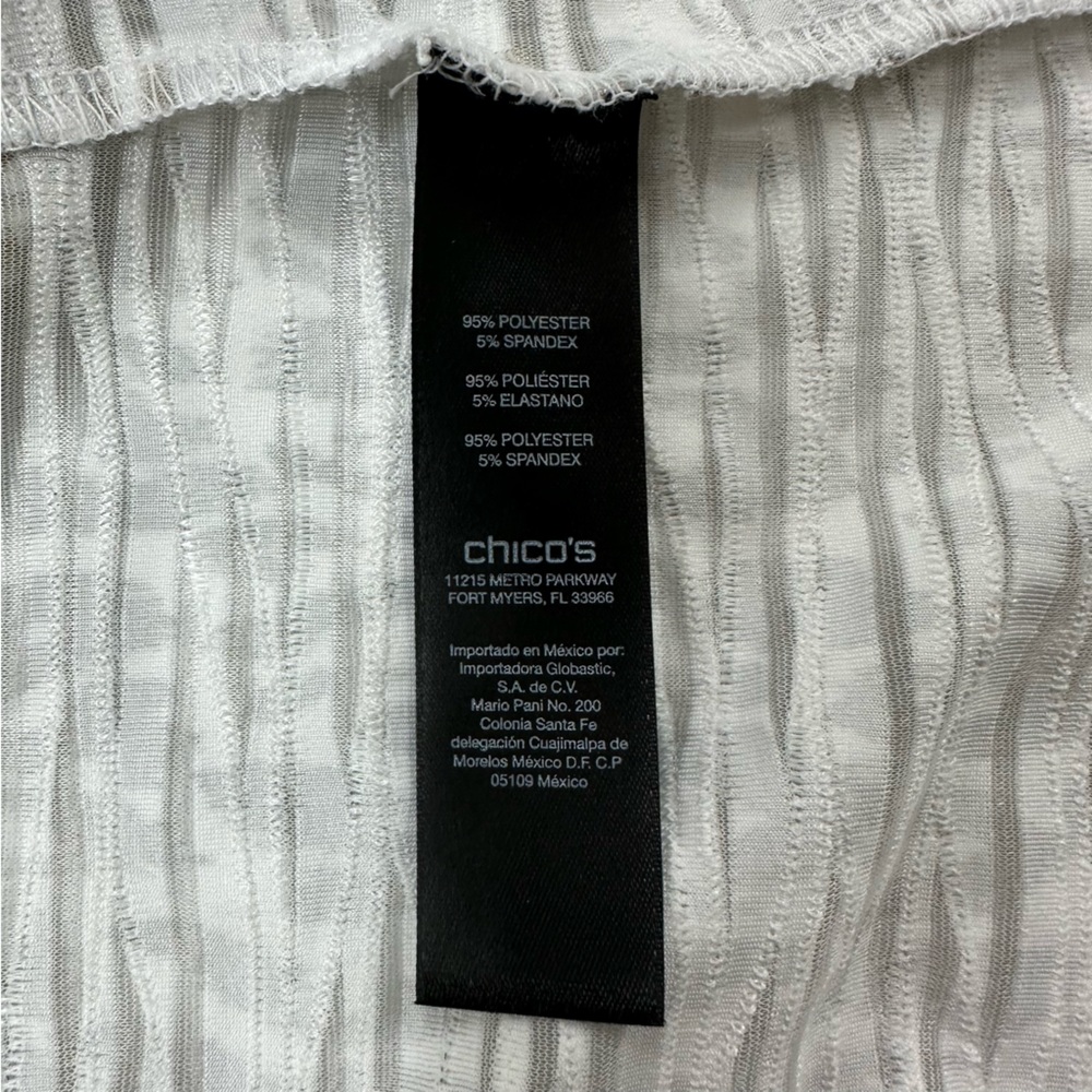 Traveler’s Collection By Chico’s Gold Animal Print Cardigan - Picture 6 of 8